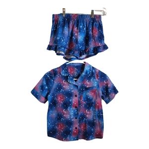 SO Girls 2pc Pajama Set Sz 12 EUC